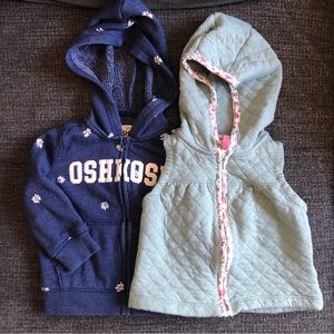 Toddler zip ups